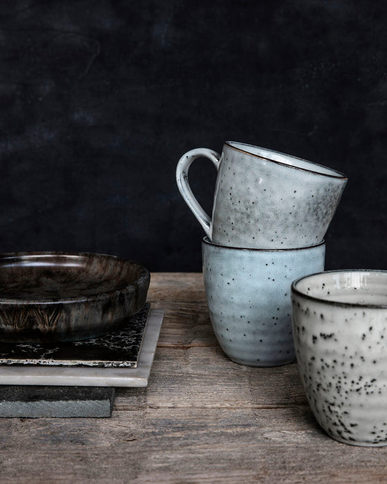 Grey Rustic Mug