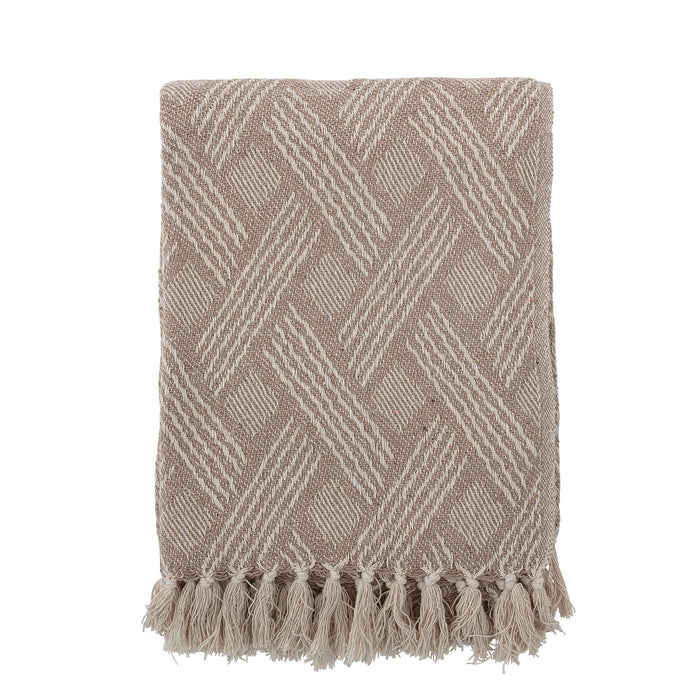 Natural Recycled Cotton Ghina Throw
