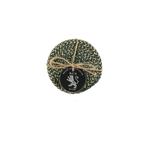 Olive Green Jute Coasters - Set of 4