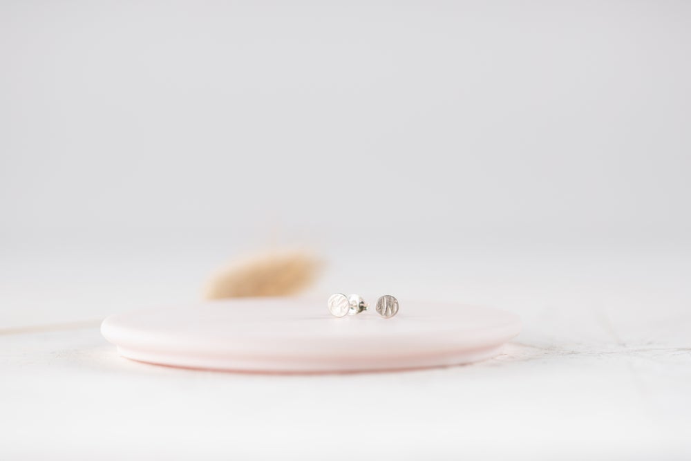 Mini Textured Dot Studs