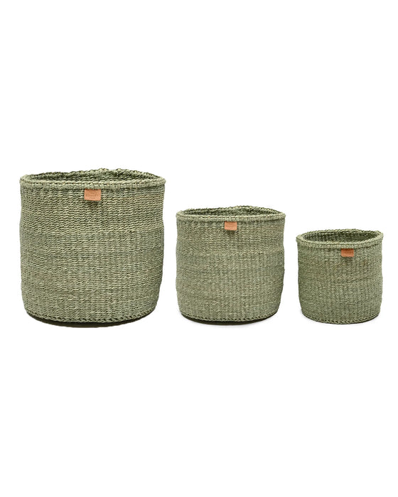 Woven Storage Basket | Sage Green
