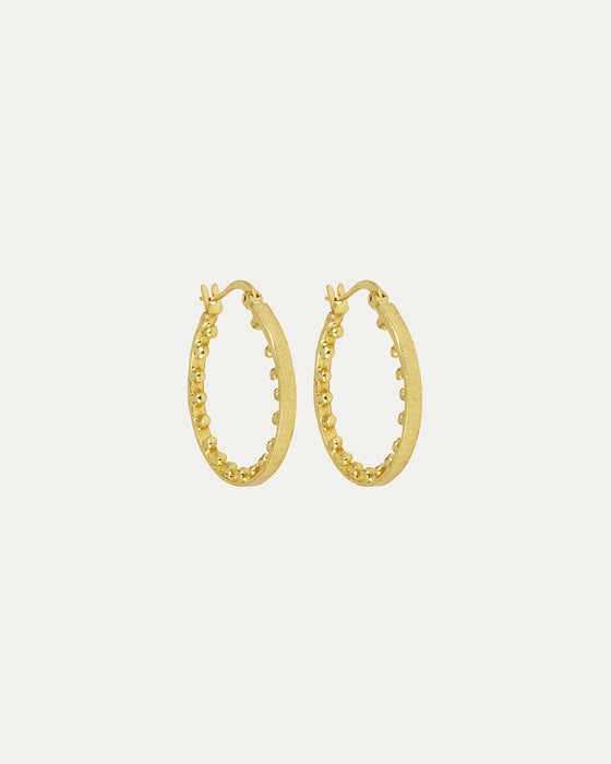 Joya Gold Hoop Earrings