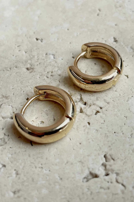 Gold Rico Hoops