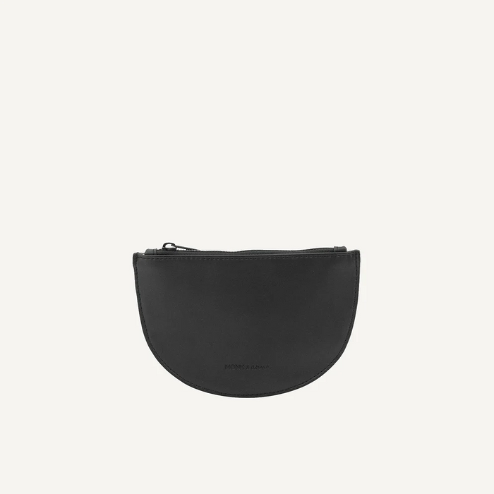 Black Half Moon Purse