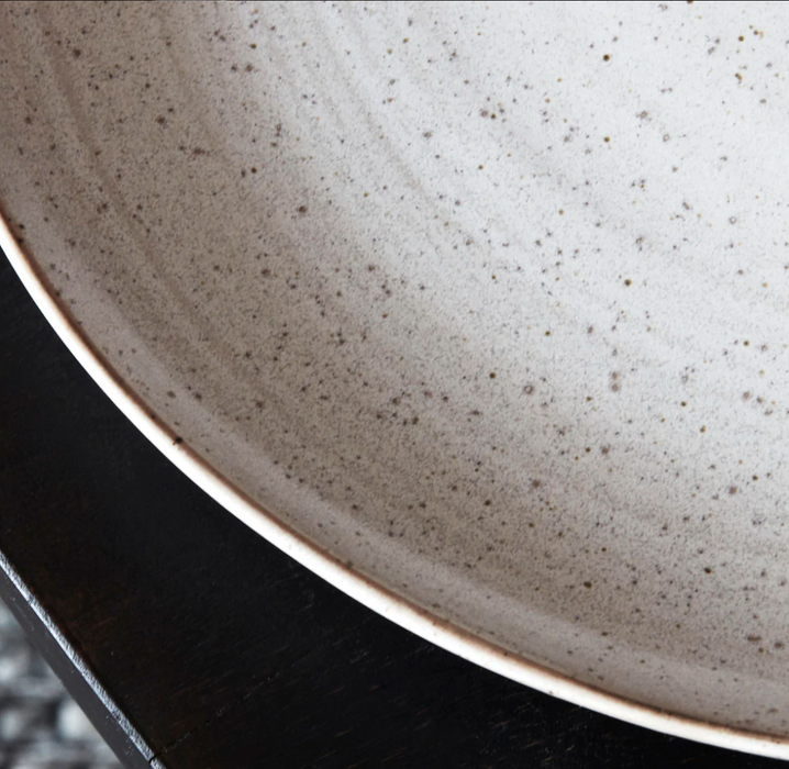 White Pion Dinner Plate