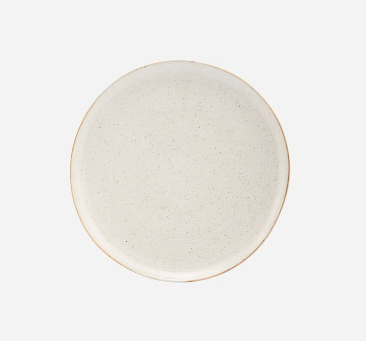 White Pion Dinner Plate