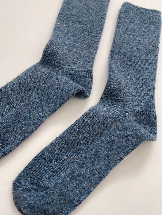 Denim Snow Socks