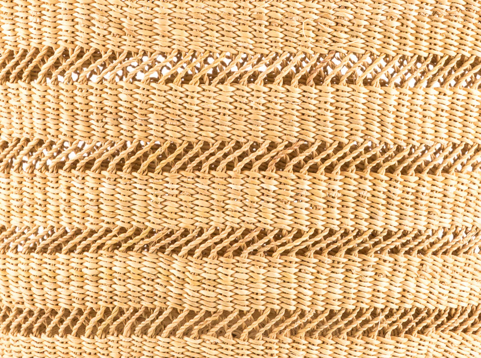 Open Weave Bolga Shopping Basket