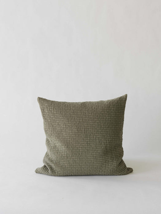 Olive Brick Cushion