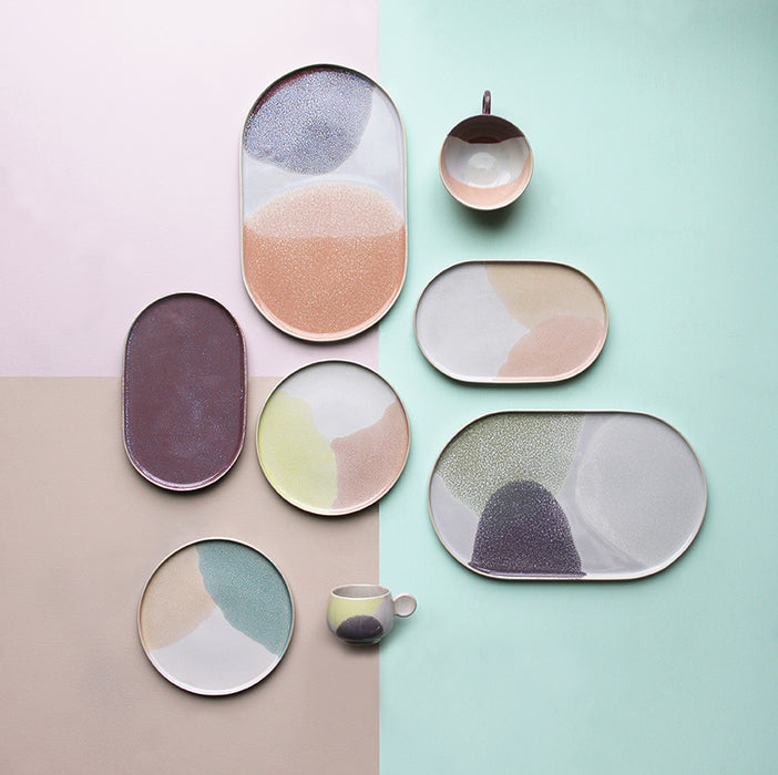 Mint & Nude Round Side Plate