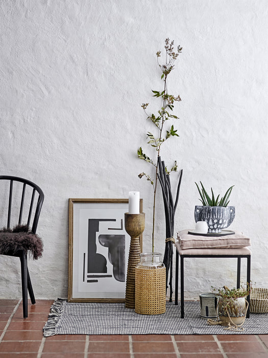 Blue & Beige Plant Pot